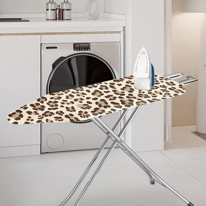 Leopard Ironing Board Cover and Pad Non-Slip Thick Resist Scorching Ironing - Image 2