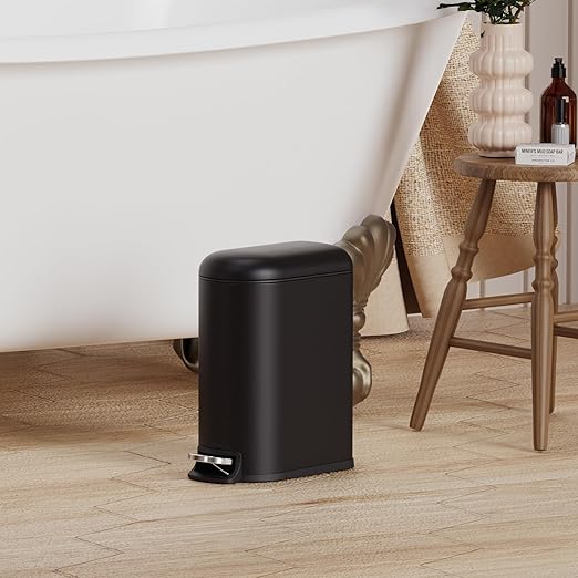 CEROELDA Small Bathroom Trash Can - Image 2
