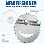 Stainless Steel Scrubber Smiley Face Dish Sponge Holder, Rv Apartment Kitchen - Image 2