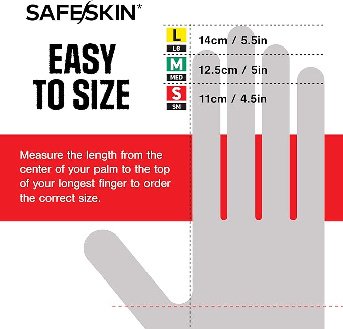 SAFESKIN Nitrile Exam Gloves Disposable - Image 5