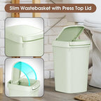 CEROELDA 3 Pack Bathroom Trash Can - Image 4