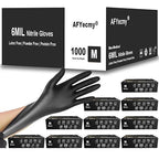 Disposable Nitrile Gloves, Chemical Resistant, Powder and Latex Free, Food Safe by AFYecmy