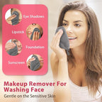 Makeup Remover Cloth, Makeup Remover Pads Microfiber Face Washcloth - Image 2