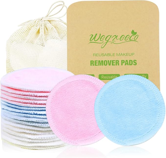 Wegreeco Reusable Cotton Rounds by wegreeco