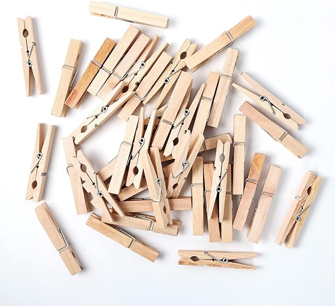 Wooden Clothespins About 2-7/8" Long - Image 7