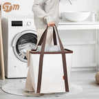 STORAGE MANIAC Collapsible Laundry Caddy, 128L Large Collapsible Laundry Basket - Image 8