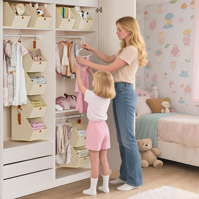 Hanging Closet Organizer 4 Tier - Image 6