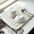 Silicone Dish Drying Mat for Kitchen Counter, Upgraded Extra Thick 1.1” by Unknown