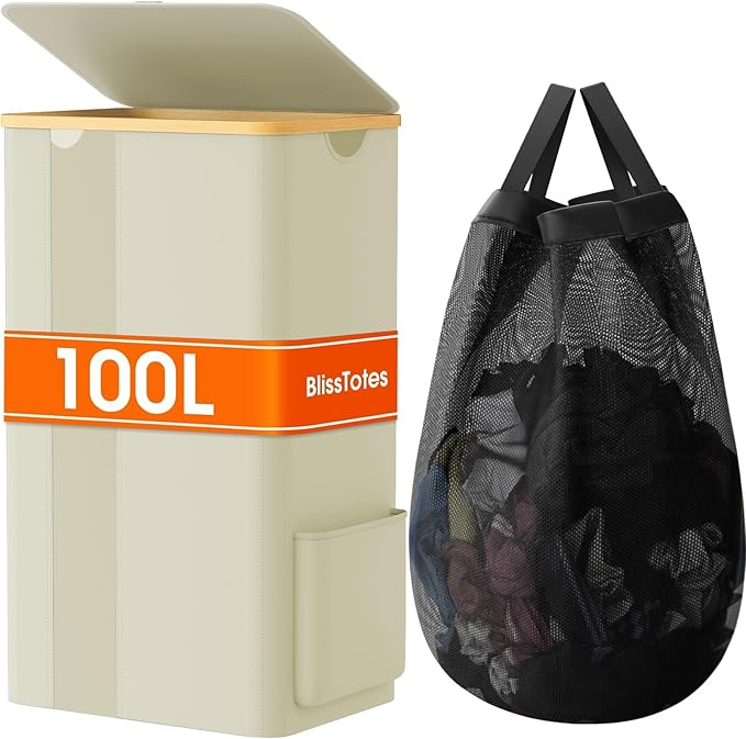 Laundry Basket Clothes Hamper by Unknown