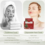 Christmas Style WOWOTEX Disposable Face Towel Biodegradable Large Dry Face - Image 5