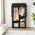 Portable Closet for Hanging Clothes, Portable Wardrobe Closet - Image 2