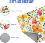 Colorful Flower Dish Drying Mat - Image 3