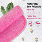 Orighty Makeup Remover Cloths Pack of 4, Reusable Microfiber Facial Cleansing - Image 3