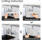 Kitchen Sink Splash Guard 1 PC 14.7 Inch Sink Faucet Mat Splash Guard - Image 4