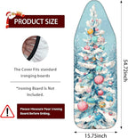 Nuxovilar Ironing Board Covers Snowy Winter Tree Pattern Polyester 15x54 Inches - Image 3