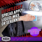 AIDEA Microfiber Applicator Pads-2Pack, Car Wash Sponge, Premium Microfiber - Image 4