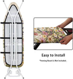 Butterfly Ironing Board Cover and Pad Floral, Non Stick Scorch and Stain - Image 4
