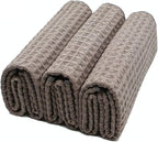 Waffle Weave Thick Microfiber Dish Drying Towels Absorbent Tea & Hand Towel - Image 4