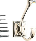 khtumeware Wall Hooks, 10 Pack Coat Hooks Hardware Towel Hooks by khtumeware