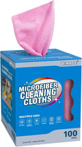 Microfiber Cleaning Cloth, 100 Sheets Microfiber Towels by Unimade