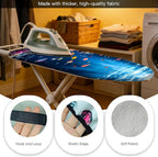 Nuxovilar Ironing Board Cover Needle Cotton 15x54 Inches | Ironing Board Cover - Image 5