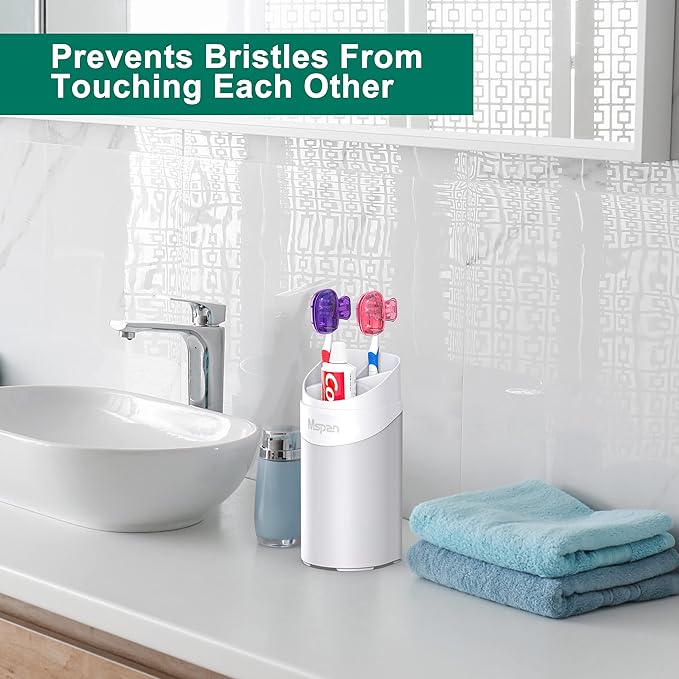Mspan Electric Toothbrush Head Cover: Sonic Toothbrush Cap Travel Protector - Image 5