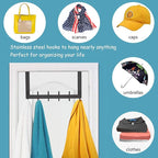 DOKU Over The Door Hook, Heavy Duty Over Door Hanger Holder - Image 9