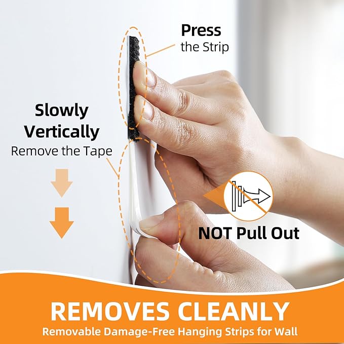 Picture Hanging Strips, Picture Hanger Kit, Removable Damage Free, Picture - Image 4