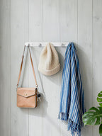 1 Pack Coat Rack Wall Mounted White Towel Hooks - Image 7