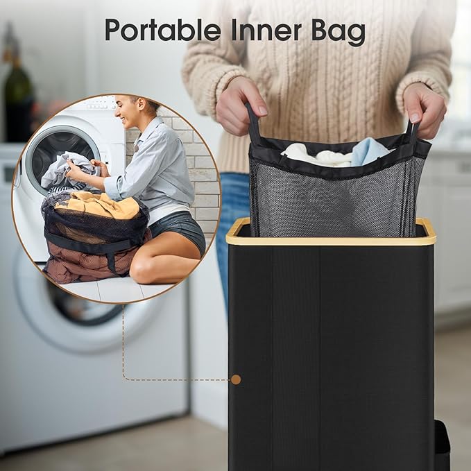 Laundry Basket Clothes Hamper - Image 5