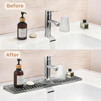 24 Inch Faucet Mat for Kitchen Sink, Silicone Sink Protector&Kitchen Sink - Image 6