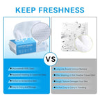 Disposable Face Towel, ISHOWBEST 60 Count Clean Face Towels, Biodegradable - Image 6