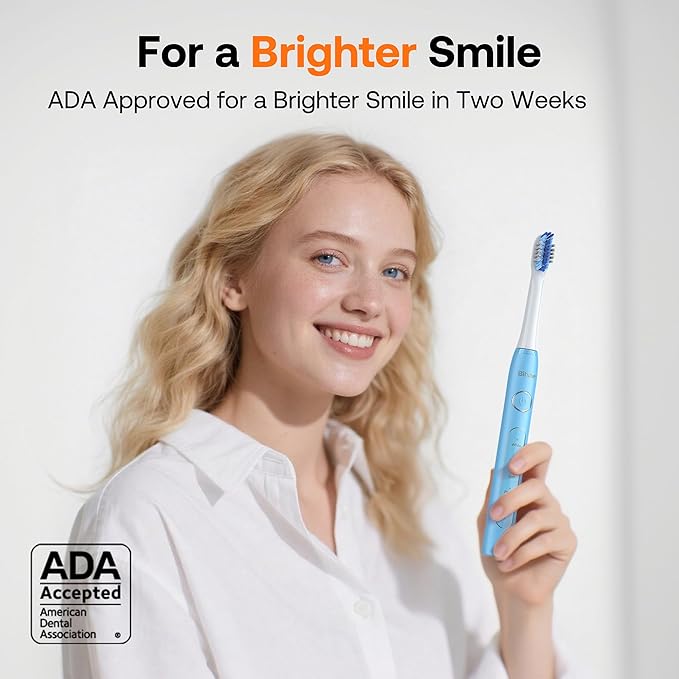 Bitvae ADA Accepted Electric Toothbrush, Travel Toothbrush Rechargeable - Image 8