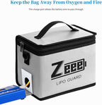 Zeee Fireproof Explosionproof Large Capacity Battery Storage Guard Pouch - Image 4