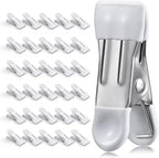 Clothes Pins Heavy Duty Out Door 30 Pack, Chip Clips 2.17 Inch, Bag Clips by Unknown
