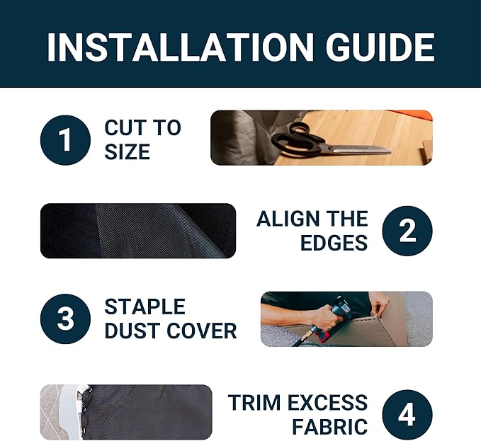 House2Home Box Spring Dust Cover - Image 5