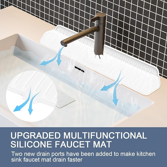 Faucet Guard - 90 Foldable Draining Mat - Image 4