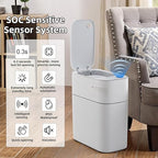 3.5 Gallon Slim Automatic Trash Can - Image 4