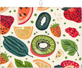 Fruits Painting Dish Drying Mats by Unknown