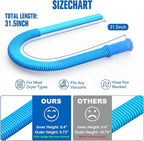 Sealegend Dryer Vent Cleaner Kit Vacuum Hose Attachment Compatible - Image 6