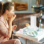 Automatic Cotton Pad Holder, Square Press Out Cosmetic Cotton Makeup Removers - Image 6