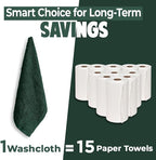 DAN RIVER 12 Pack Wash Cloths for Showering - Image 6