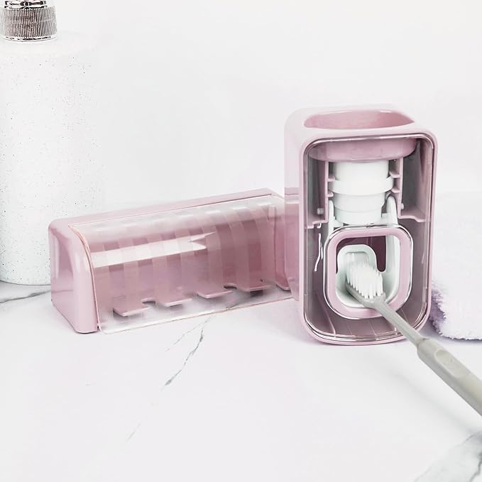 5 Slots Wall Mount Toothbrush Holder - Image 3