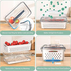 5 Pcs Fruit Storage Containers For Fridge - Image 5