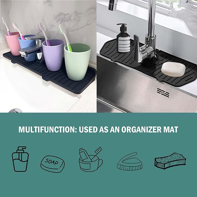 Kitchen Sink Splash Guard, Sink Protectors - Image 7