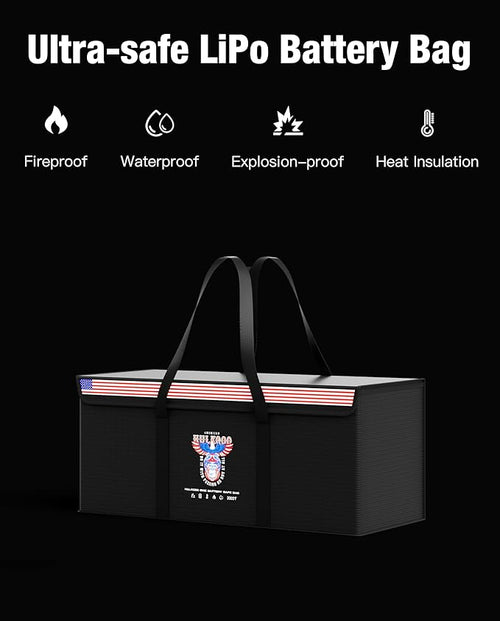 12V 200Ah LiFePO4 Lithium Battery Fireproof Safe Bag Large Capacity - Image 2