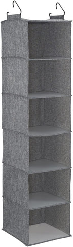Household Essentials 6 Shelf Hanging Closet Organizer, Hanging Closet Shelf by HouseholdEssentials