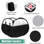 Collapsible Laundry Baskets, Tear Proof Pop Up Laundry Hamper - Image 5