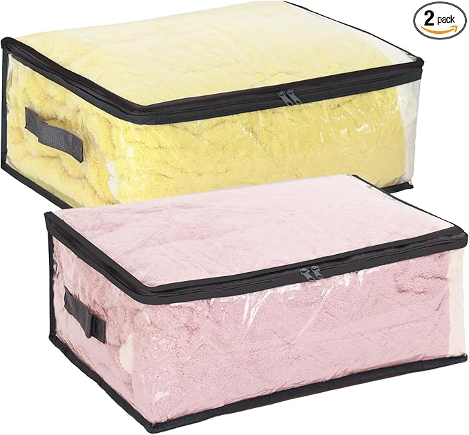 Fixwal 2pcs Small Comforter Storage Bags by Fixwal
