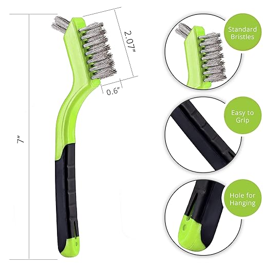 Wire Brush Set 3Pcs - Image 2